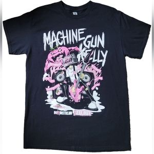 Machine Gun Kelly "Mainstream Sell Out" 2022 Tour Black Band T-Shirt, M - EUC